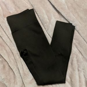Brown thermal leggings
